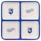 The Memory Company MLB 4 Section Square Ceramic Tray